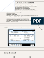 Input Retur Pembelian