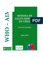 Evaluacion Sist Salud Mental Chile Segundo Info 2014