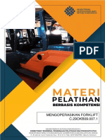 Buku Materi Pelatihan Forklift Di BLK