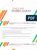 Evaluasi Pembelajaran