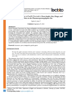 The Biodrag of Genre in Paul B Preciados Testo Junkie Sex Drugs and Biopolitics in The 3887