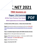UGC NET Paper 1 - All FREE Sessions by Vodnala Shivalingam