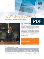 Women On Boards: Building The Female Talent Pipeline