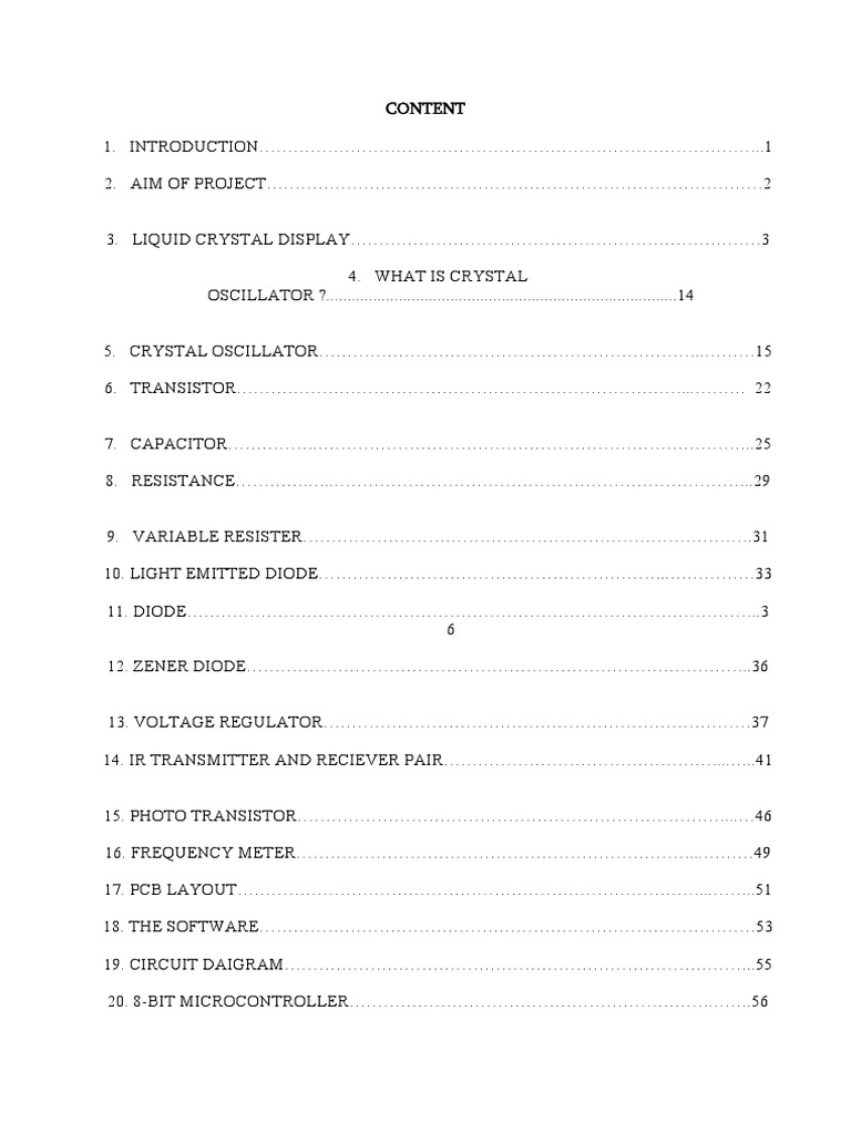 Electronic Components Overview Guide | PDF