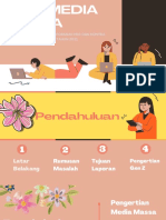 Presentasi Pitch Deck Layanan Kesehatan Ilustratif Orang Rapi Merah Muda