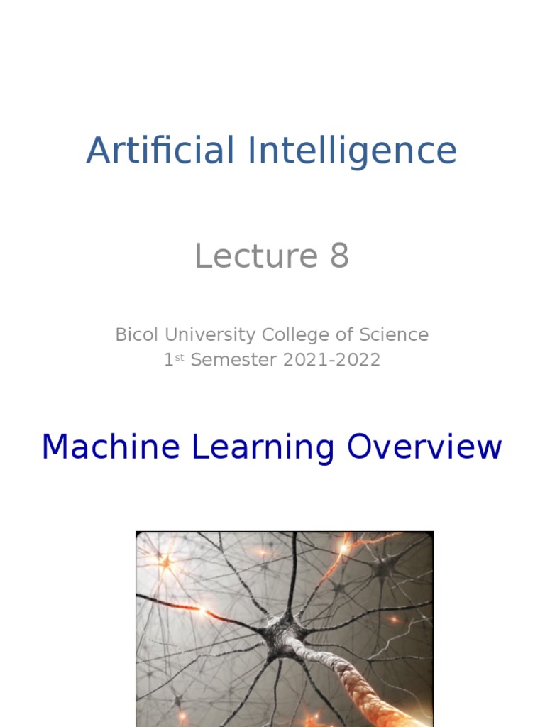Machine Learning Overview and Applications | PDF | Machine Learning ...