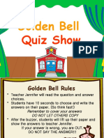 Golden Bell Challenge Action Verb Fun Activities Games Games 100024