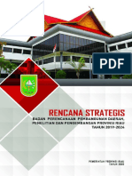 399 Rencana Strategis Bappedalitbang Tahun 2019 2024 Dok