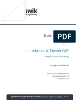 4.01 Intro to Deswik.cad UG Metals Tutorial v3.4