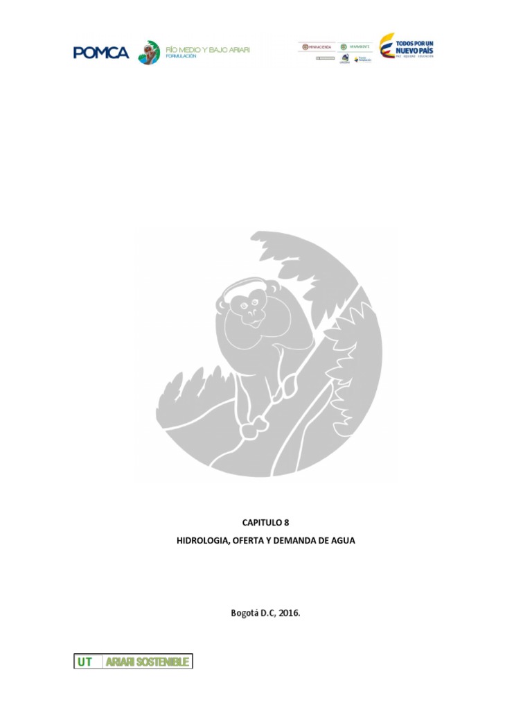Hidrología y Demanda de Agua en Bogotá | PDF | Cuenca de drenaje | Río