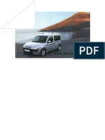Manual de Usuario Peugeot Partner