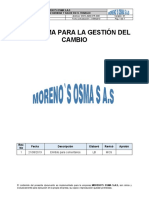 MOS-ADM-PG-010 - Programa para La Gestión Del Cambio