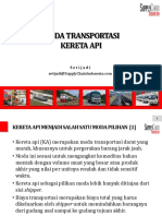 4. Moda Transportasi Kereta API 2015