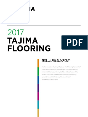Tajima Flooring 2017 | PDF