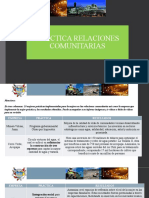 Práctica Relaciones Comunitarias Mejores Prácticas Implementadas