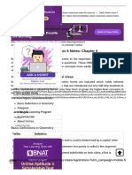 Basic Geometrical Ideas Class 6 Notes With Examples and Questions