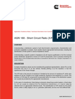 AGN 168 - Short Circuit Ratio (X/R)