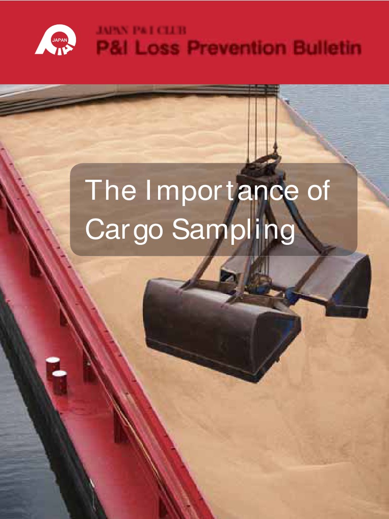 Sampling Loss Prevention PDF Cargo Ships