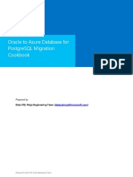 Oracle To Azure PostgreSQL Migration Cookbook