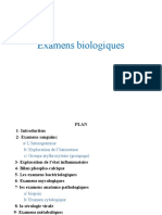 02) Examens Biologiques