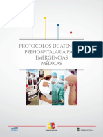 Protocolos de Atencion Prehospitalaria Para Emergencias Medicas