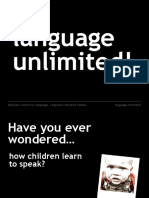 Language Unlimited!: Language Unlimited! ©subject Centre For Languages, Linguistics and Area Studies