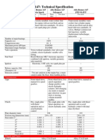 Alfa Romeo 147 Technical Specs