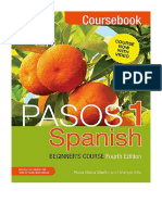 Pasos 1 Spanish Beginner's Course (Fourth Edition) : Coursebook - Martyn Ellis