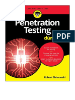 Penetration Testing For Dummies - Robert Shimonski
