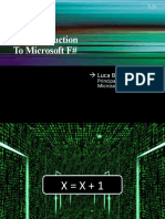 An Introduction To Microsoft F#
