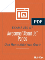 Examples of Awesome About Us Pages and How To Make Yours Great Ebook