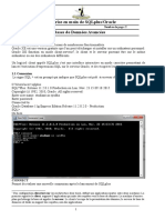TP Prise en Main de Sqlplus/Oracle Bases de Données Avancées