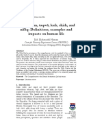 Īmān, Islām, Taqwā, Kufr, Shirk, and Nifāq: Definitions, Examples and Impacts On Human Life