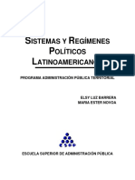 Sistemas políticos latinoamericanos