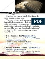 A importância da lei de Deus