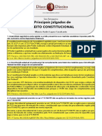 3 Retrospectiva Principais Julgados de 2019 7 Principais Julgados de Direito Constitucional