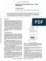 Vapor-Liquid Miscibility: Equilibria Ethyl