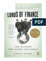 Lords of Finance: The Bankers Who Broke The World - Liaquat Ahamed