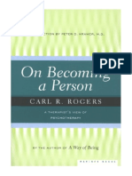 On Becoming A Person: A Therapist's View of Psychotherapy - Carl R. Rogers