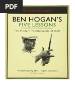 Ben Hogan's Five Lessons: The Modern Fundamentals of Golf - Ben Hogan