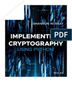 Implementing Cryptography Using Python - Shannon W. Bray