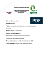 Practica 4 Movimiento Rectilíneo de Un Móvil Sobre El Plano Horizontal