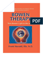 Bowen Therapy: Tom Bowens Gift To The World - Complementary Medicine