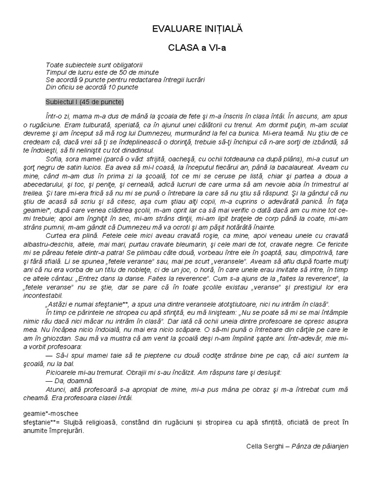 Test Initial 6 | PDF