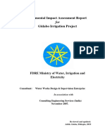 Ethiopia-Final Esia Report For Gidabo Irrigation Project