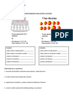 Resolviendo problemas con decenas y docenas