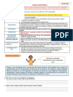 Ficha EDUCACIÓN FÍSICA 13 - 09