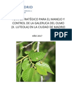 Plan estratégico para el manejo y control de la galeruca del olmo en Madrid