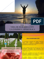 TEMA 2 - VIDA DE RESURRECCIÓN  -    LA COMISIÓN APOSTÓLICA JUN-2013