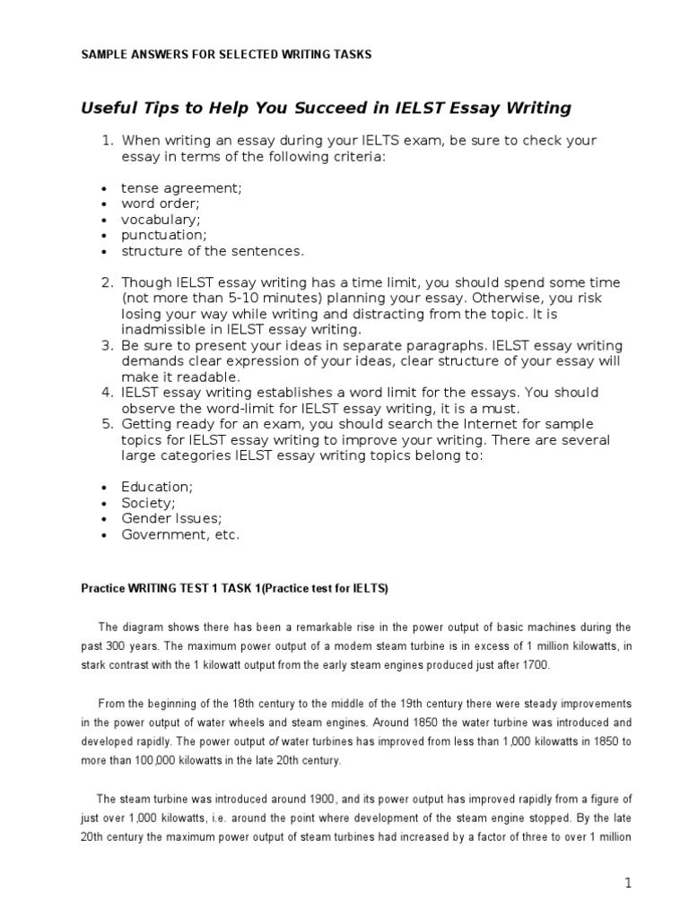 IELTS Essay Writing Strategies | PDF | Alternative Medicine | Employment
